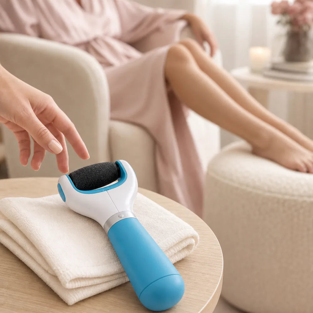 Lunea Step Pro – elektrický válečkový pilník na chodidla – produkt v domácí rutině